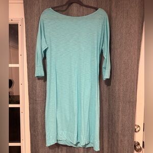 Lilly Pulitzer size large blue cotton Cassie dress